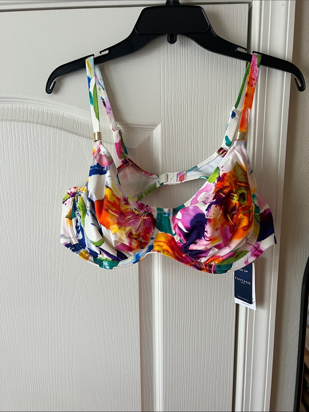 Fantasie Multicolor Floral Underwire Bikini Top